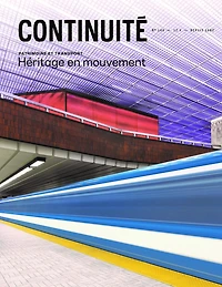 Continuité, no. 180, Patrimoine et transports collectifs