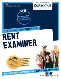 Rent Examiner (C-695): Passbooks Study Guide