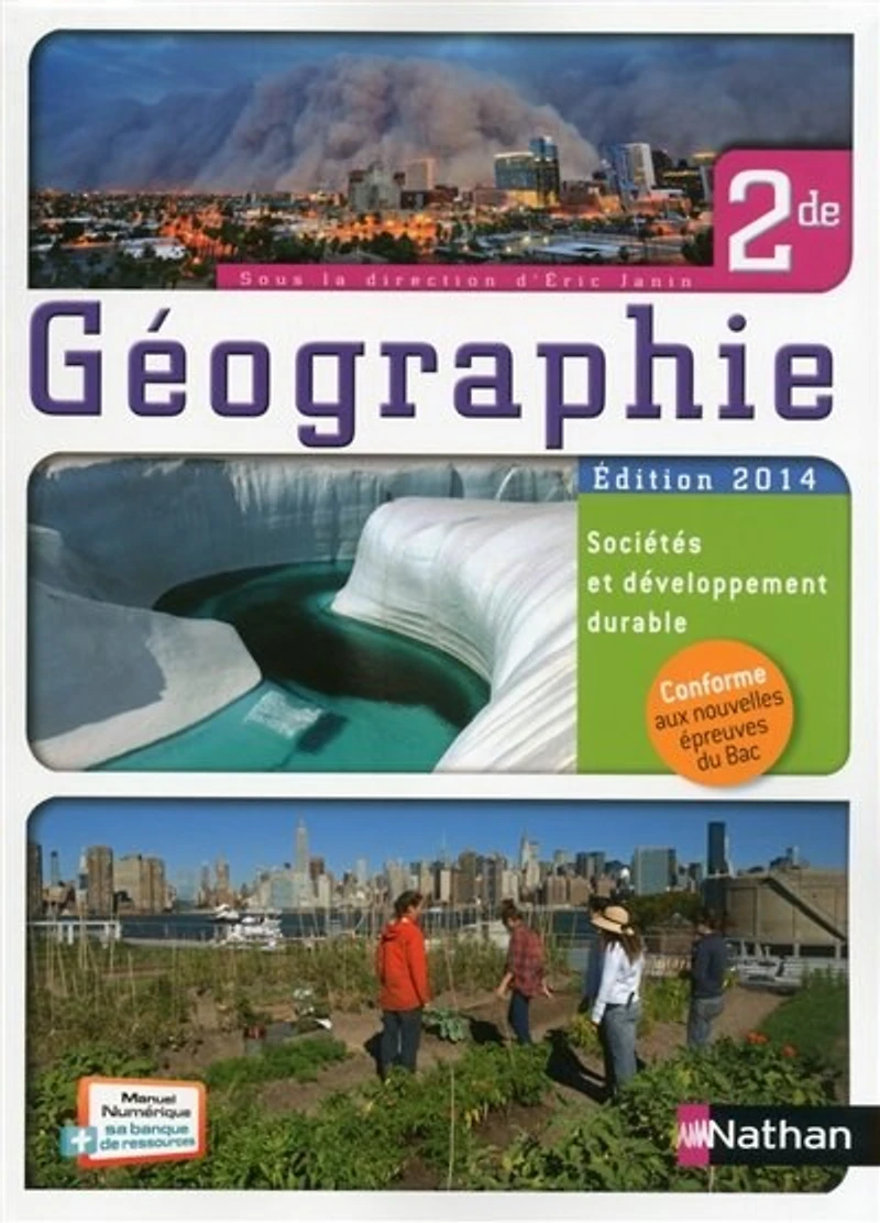 GEOGRAPHIE 2DE EL. ED.2014