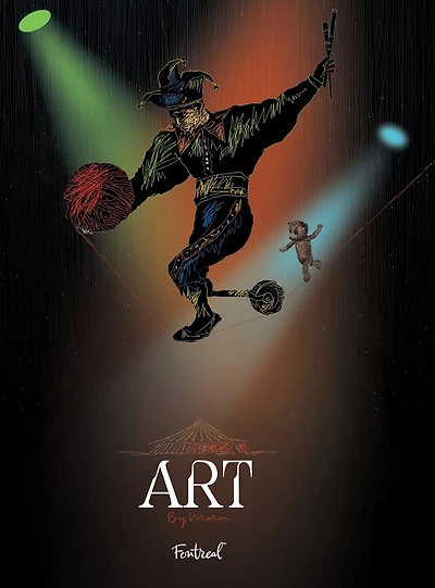 Art: A story about an autistic and artistic circus virtuoso his teddy bear