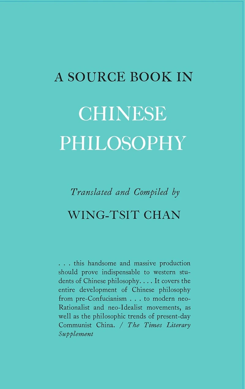A Source Book Chinese Philosophy
