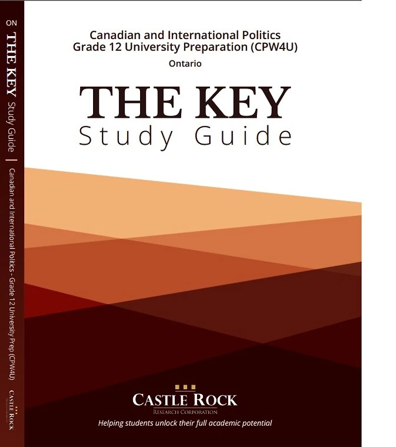 Canadian & International Politics 12 University Prep (Ontario): The KEY Study Guide