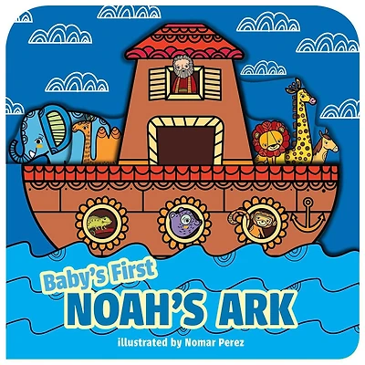 Baby's First Noah's Ark (A Boat-Shaped Novelty Board Book for Toddlers)
