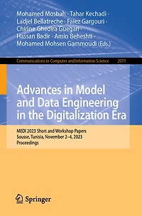 Advances Model and Data Engineering the Digitalization Era: MEDI 2023 Short Workshop Papers, Sousse, Tunisia, November 2-4, 2023, Proceedings