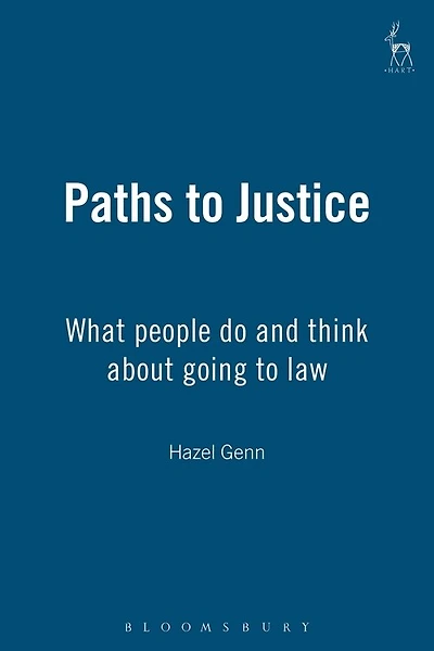 Paths to Justice: What people do and think about going to law