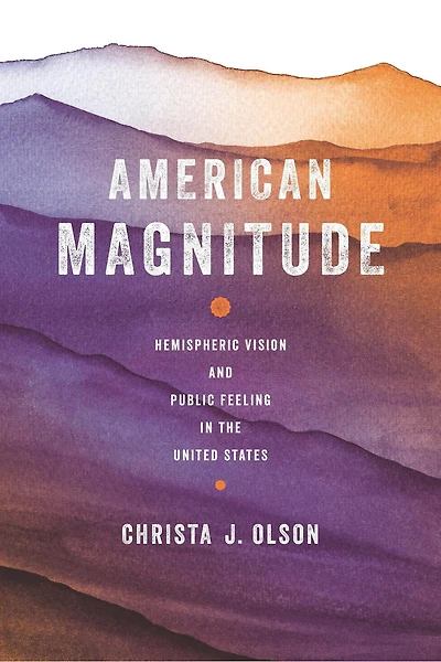 American Magnitude: Hemispheric Vision And Public Feeling The United States