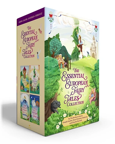 The Essential European Fairy Tales Collection (Boxed Set): Grimms' Tales; Joseph Jacobs's English Hans Christian Andersen's Charles Perrault's of Mother Goose