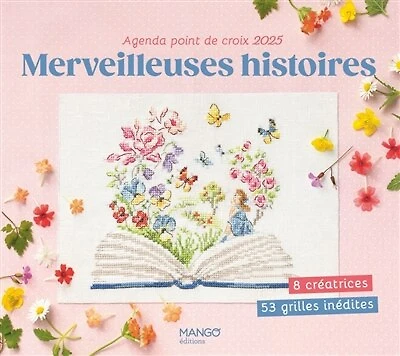 Agenda point de croix 2025: merveilleuses histoires