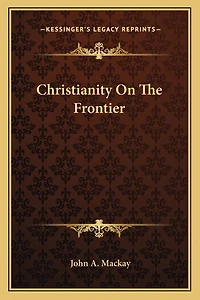 Christianity On The Frontier