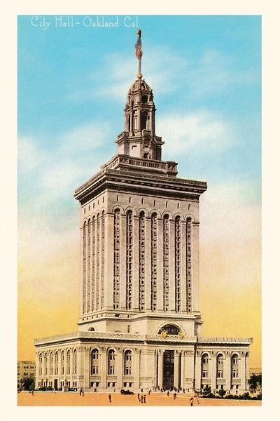 Vintage Journal City Hall, Oakland, California