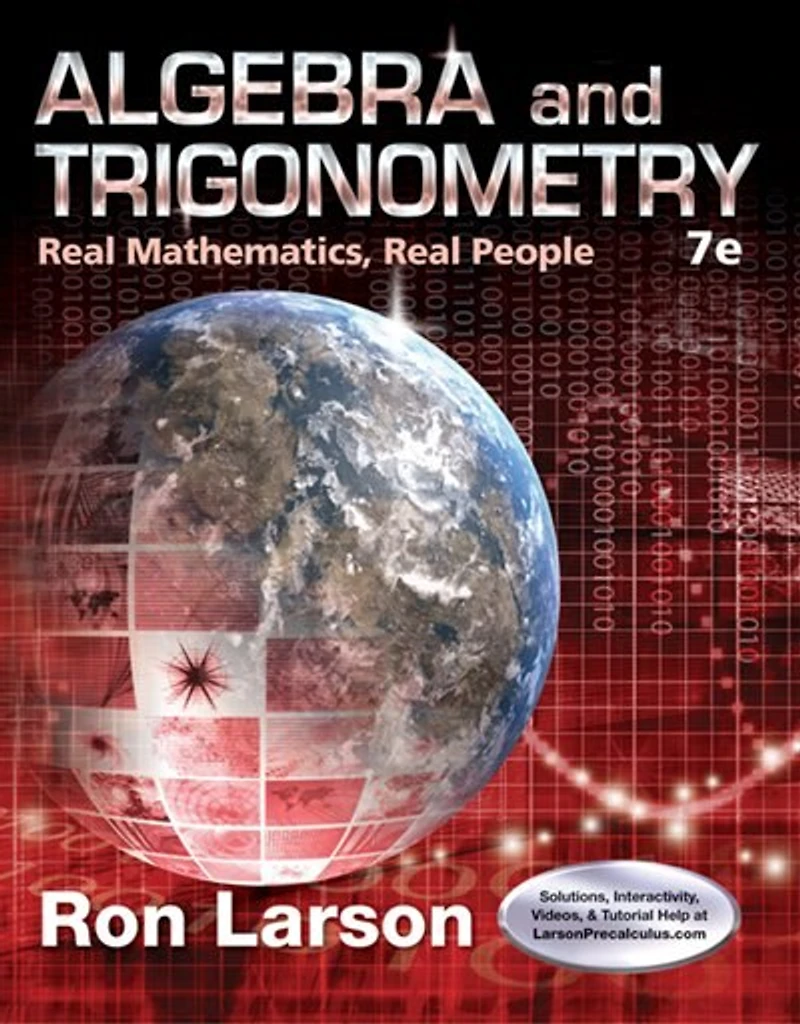 Algebra And Trigonometry: Real Mathematics, People