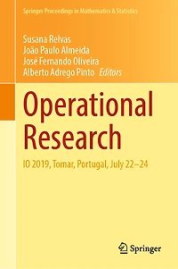 Operational Research: Io 2019, Tomar, Portugal, July 22-24