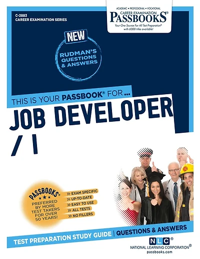 Job Developer / I (C-2883): Passbooks Study Guide