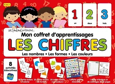 Les chiffres - Mon coffret d'apprentissage - NE