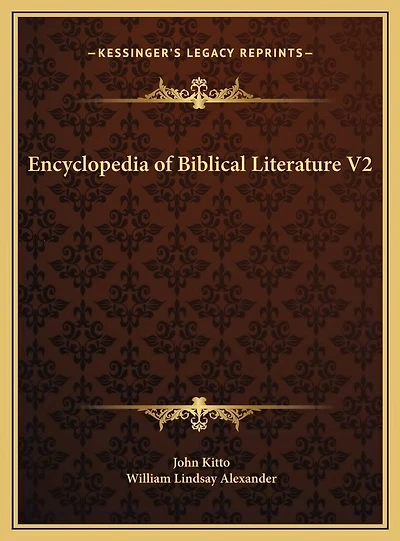 Encyclopedia of Biblical Literature V2