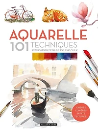 Aquarelle: 101 techniques pour apprendre et progresser