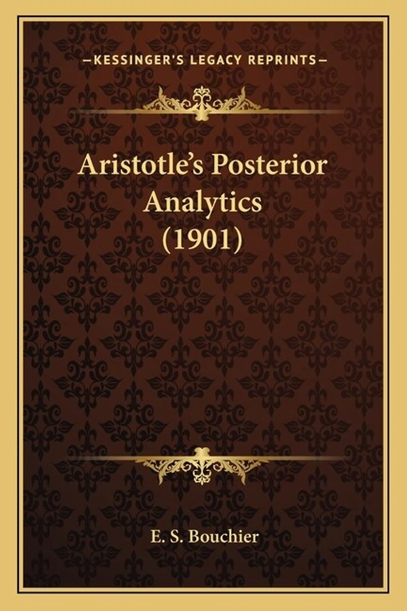 Aristotle's Posterior Analytics (1901)