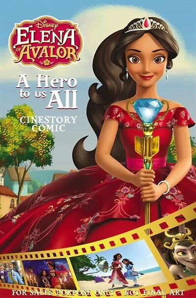 Disney Elena Of Avalor: A Hero To Us All Cinestory Comic