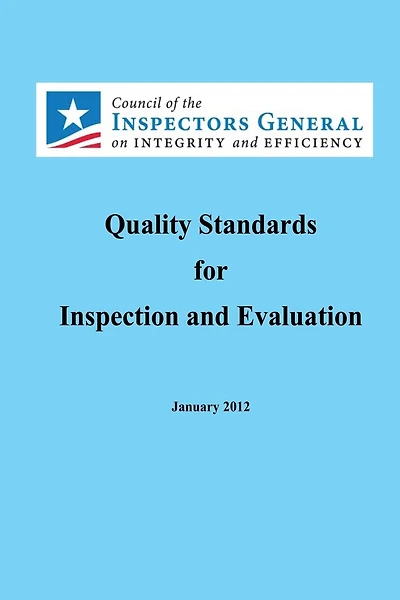 Quality Standards for Inspection and Evaluation
