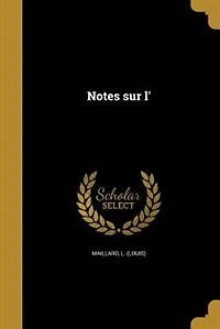 Notes sur l'