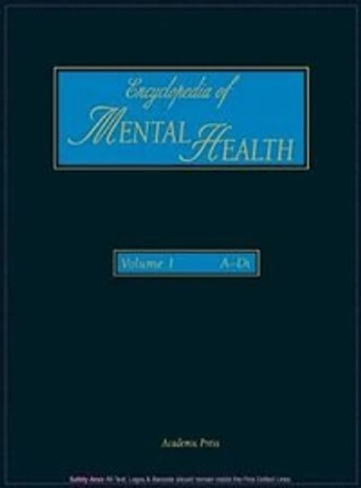 Encyclopedia of Mental Health, Volume 1