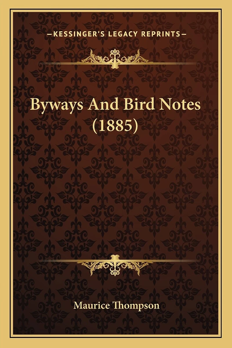 Byways And Bird Notes (1885)