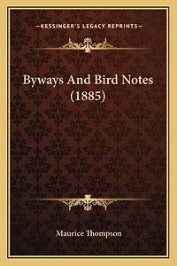 Byways And Bird Notes (1885)
