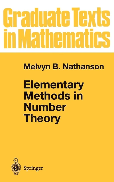 Elementary Methods Number Theory