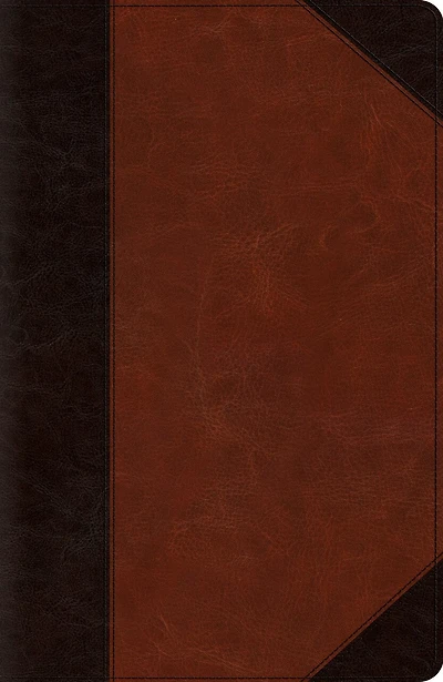 Esv Reference Bible (trutone, Brown/cordovan, Portfolio Design)
