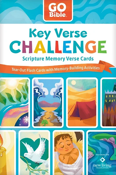 GO Bible Key Verse Challenge: Scripture Memory Verse Cards