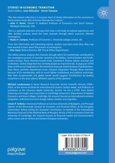Does EU Membership Facilitate Convergence? The Experience of the EU's Eastern Enlargement - Volume II: Channels of Interaction