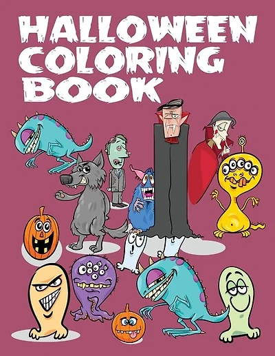 Halloween Coloring Book: Halloween Coloring Book for Kids