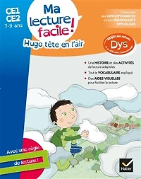 Hugo tête en l'air: ma lecture facile ! CE1, CE2, 7-9 ans