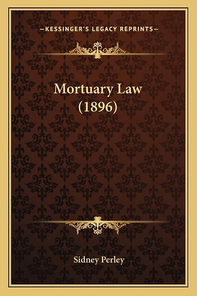 Mortuary Law (1896)