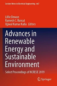 Advances In Renewable Energy And Sustainable Environment: Select Proceedings Of Ncrese 2019