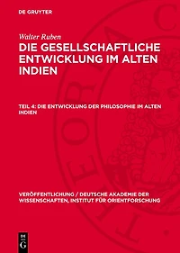 Die Entwicklung der Philosophie im alten Indien