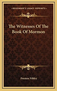 The Witnesses Of The Book Of Mormon