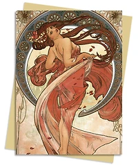 The Arts Dance (Mucha) Greeting Card Pack: Pack of 6