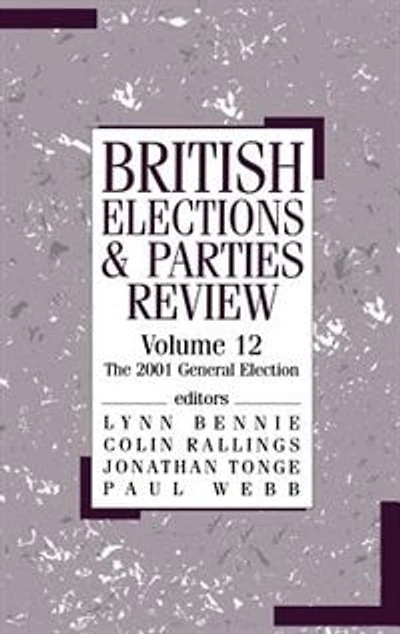 British Elections & Parties Review: The 2001 General Election