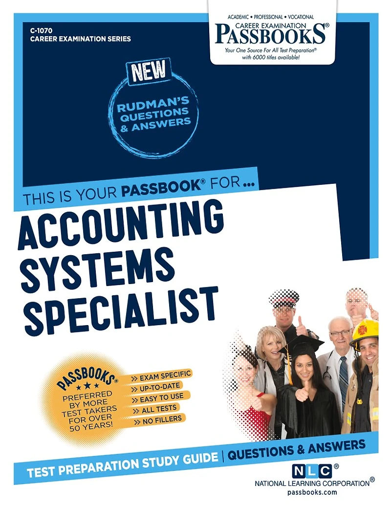 Accounting Systems Specialist (C-1070): Passbooks Study Guide