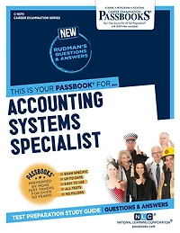 Accounting Systems Specialist (C-1070): Passbooks Study Guide