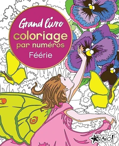 GRAND LIVRE DE COLORIAGE - FÉERIE