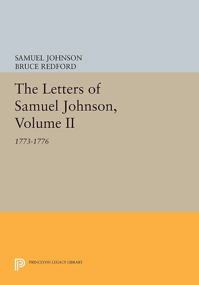 The Letters of Samuel Johnson, Volume III: 1777-1781
