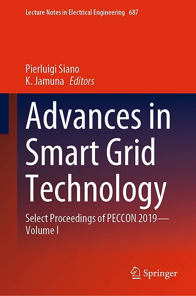 Advances Smart Grid Technology: Select Proceedings of PECCON 2019-Volume I