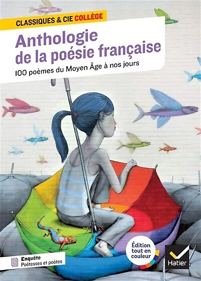 Anthologie de la poésie française: 100 poèmes du Moyen Age à nos jours