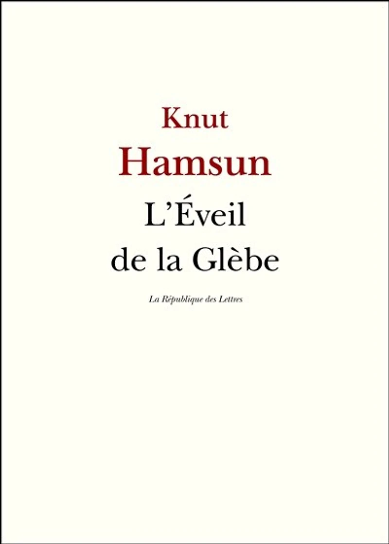 L' Eveil de la glèbe