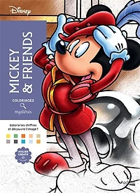 Coloriages mystères Disney Mickey & friends