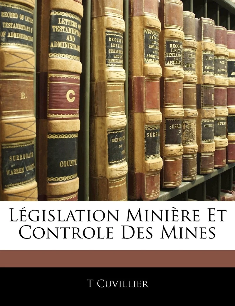 Législation Minière Et Controle Des Mines