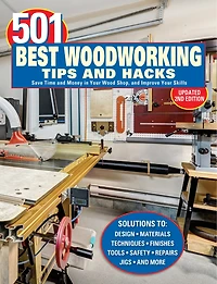 501 Best Woodworking Tips and Hacks: Save Time and Money in Your Wood Shop, and Improve Your Skills