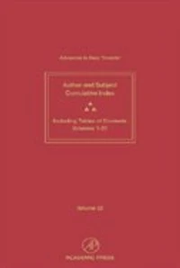 Advances Heat Transfer: Cumulative Subject and Author Indexes Tables of Contents for Volumes 1-31